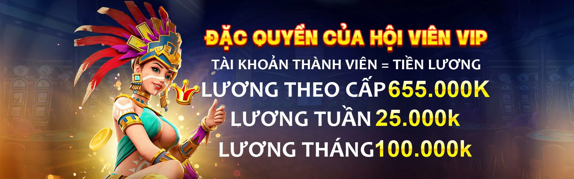 Hình ảnh chính chương trình VIP 23win1 code 2026 với các biểu tượng vương miện vàng và thẻ VIP
